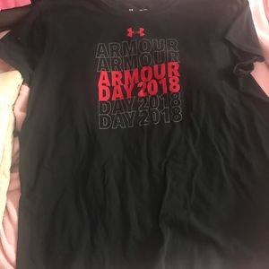 Under armor shirt!